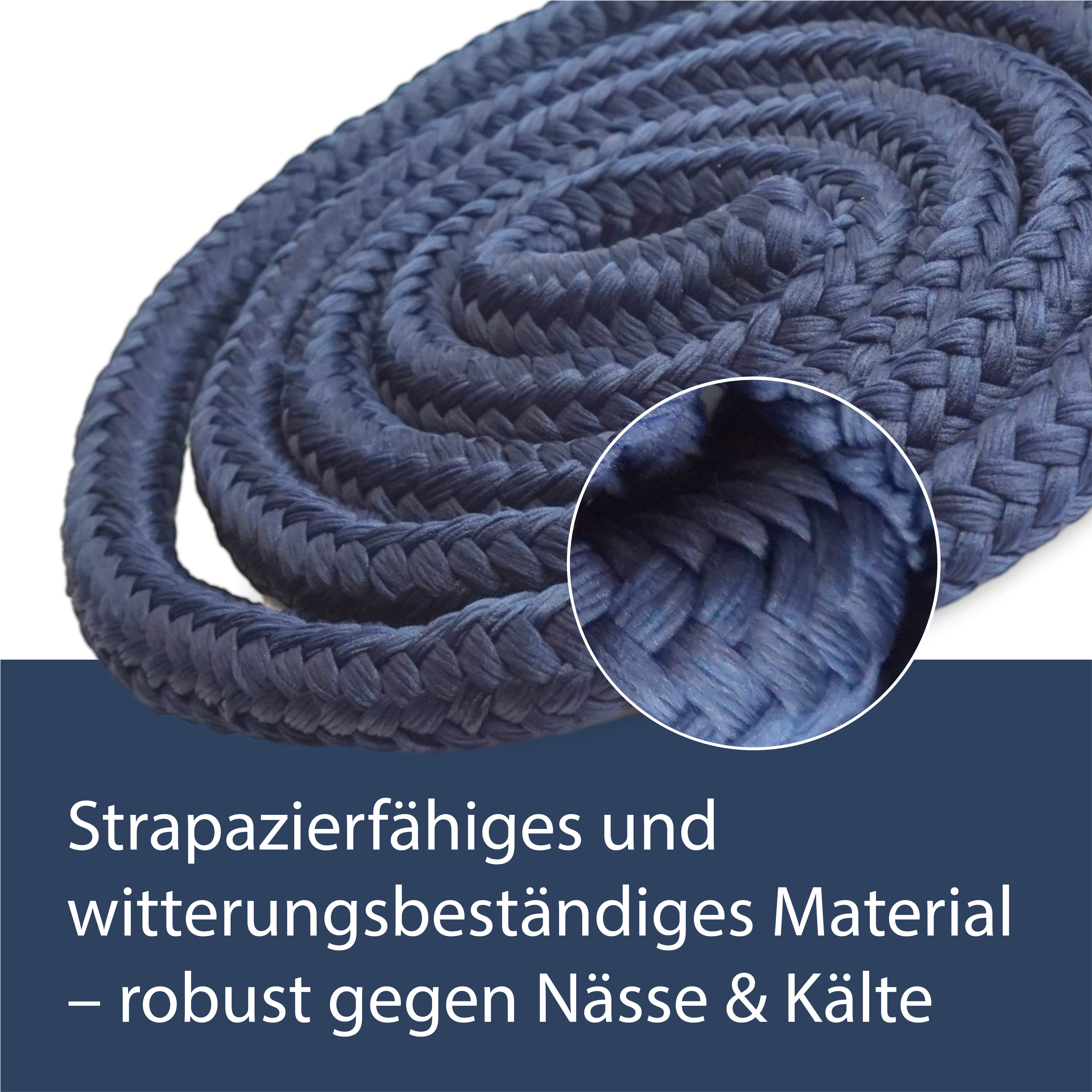 Führstrick mit Panikhaken für Pferde, Länge 2m